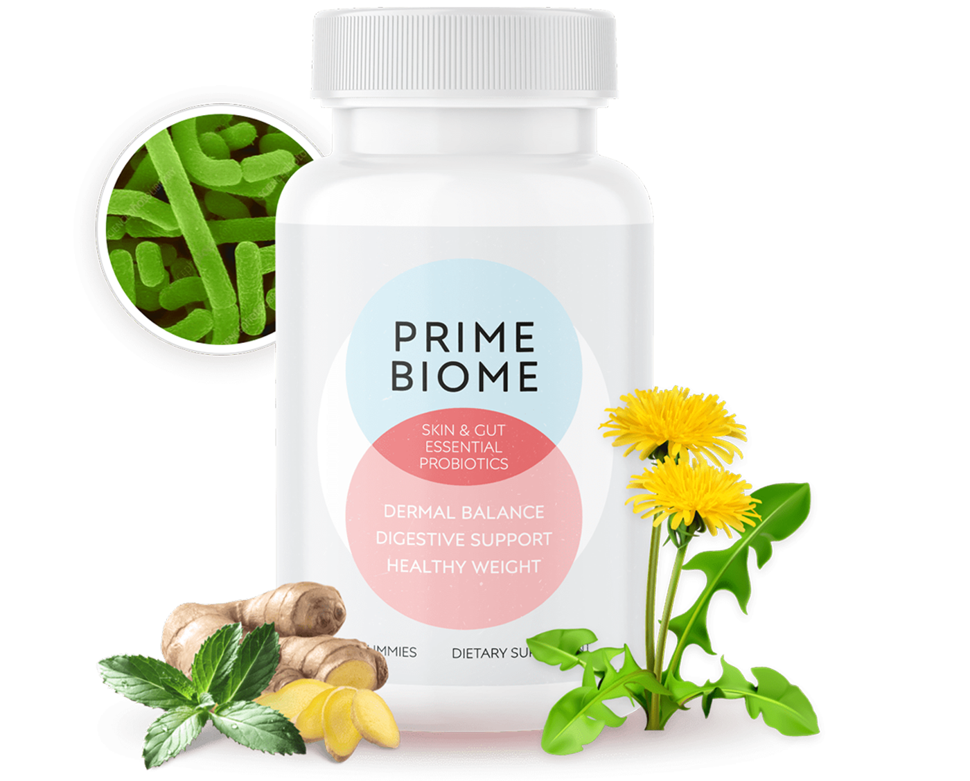 PrimeBiome product bottle